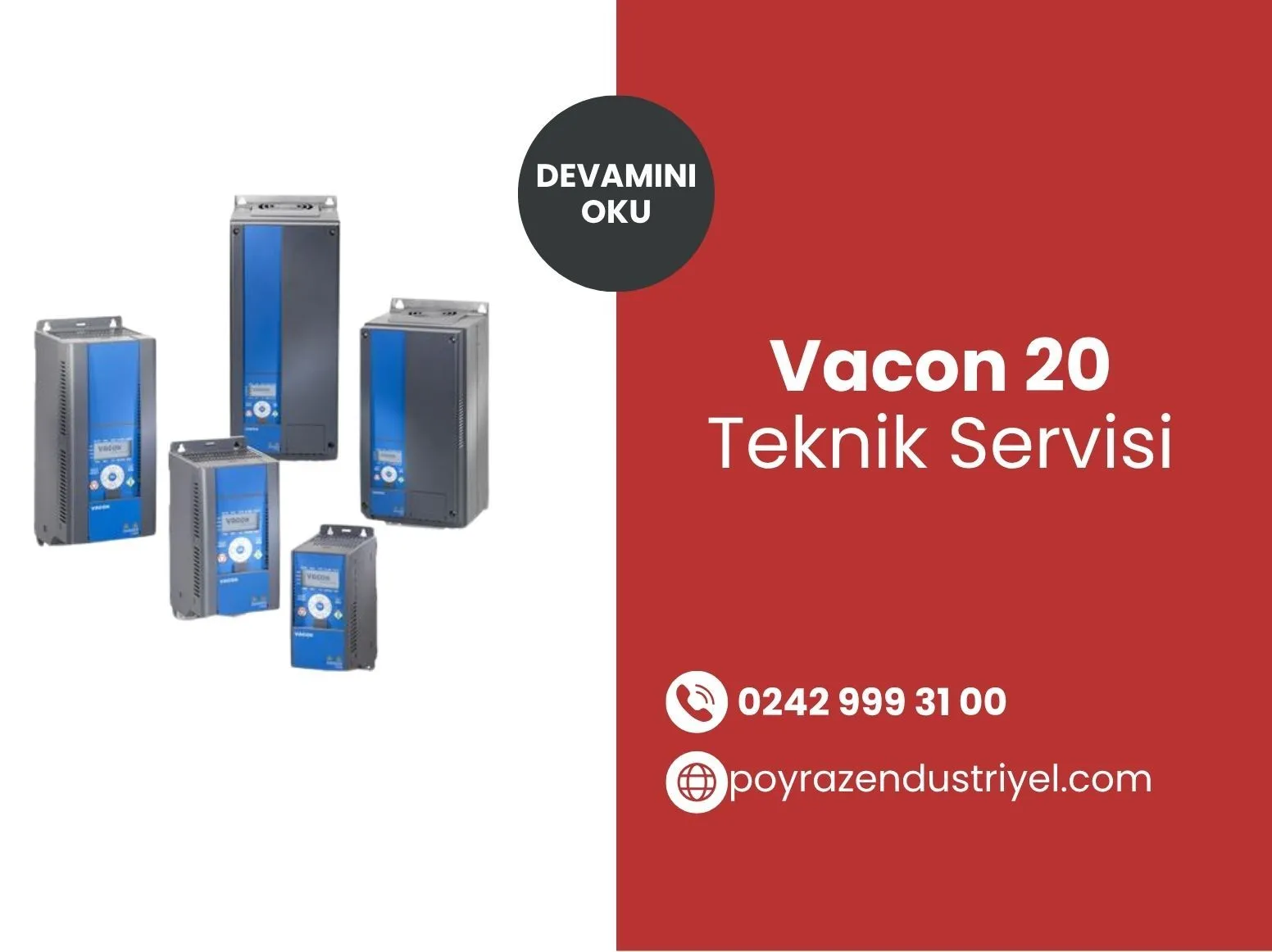 Vacon 20 Teknik Servisi